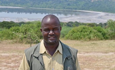 Reiseleiter Viriano Kabulezi in Uganda
